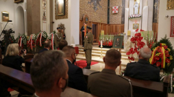 Uroczystości pogrzebowe płk. prof. Juliana E. Kulskiego w Katedrze Polowej Wojska Polskiego w Warszawie. Fot. PAP/A. Zawada