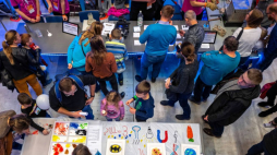 Uczestnicy czwartego Śląskiego Festiwalu Nauki. 2020 r. Fot. PAP/A. Grygiel