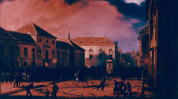 Obraz Marcina Zaleskiego z 1831 r. pt. „Wzięcie Arsenału w noc 29 listopada 1830 roku”. Z zbiorach Muzeum Narodowego w Warszawie. Fot. PAP/Reprodukcja: W. Kryński