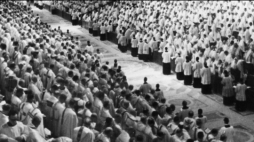 Watykan, 1962-10-11. Uroczysta inauguracja Soboru Watykańskiego II, zwołanego przez papieża Jana XXIII. Źródło: www.instytutpolski.pl/roma