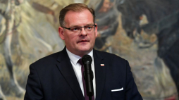 Szef Urzędu do Spraw Kombatantów i Osób Represjonowanych Jan Józef Kasprzyk. Fot. PAP/P. Nowak