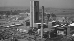 Bieruń 09.1977. Kopalnia Węgla Kamiennego (KWK) Piast (Bieruń Nowy). Fot. PAP/L. Zielaskowski