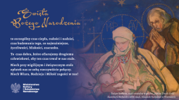 Życzenia świąteczne wicepremiera Piotra Glińskiego. Źródło: MKiDN