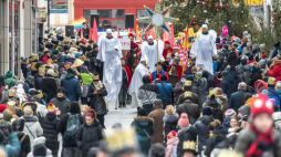 Bydgoski Orszak Trzech Króli. 06.01.2022. Fot. PAP/T. Żmijewski