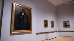 Wystawa „Vilhelm Hammershoi. Światło i cisza” w Muzeum Narodowym w Poznaniu. Fot. PAP/J. Kaczmarczyk