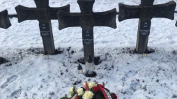 Groby ofiar niemieckiego mordu na Polakach w tzw. Górach Szwedzkich. Palmiry, 2019 r. Źródło: IPN