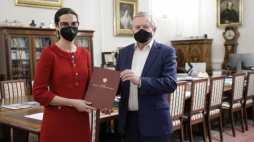 Katarzyna Zalasińska dyrektorem Narodowego Instytutu Dziedzictwa. Fot. Beata Tadyniewicz. Źródło: MKiDN