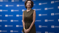 Dyrektor generalna UNESCO Audrey Azoulay. Fot. PAP/EPA