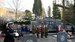 80. rocznica przemianowania Związku Walki Zbrojnej w Armię Krajową obchodzona na Cmentarzu Łostowickim w Gdańsku. Fot. PAP/A. Warżawa