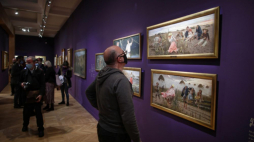 Wystawa „Jacek Malczewski romantyczny” w Muzeum Narodowym w Krakowie. Fot. PAP/Ł. Gągulski