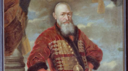 Portret Stefana Czarnieckiego autorstwa duńskiego malarza Brodero Matthisena, 1659 r. W zbiorach Zamku Królewskiego. Fot. PAP/Reprodukcja/T. Prażmowski