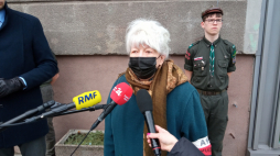 Por. Teresa Stanek, prezes Światowego Związku Żołnierzy AK. Fot. M. Szukała