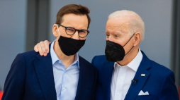 Premier Mateusz Morawiecki i prezydent USA Joe Biden. Fot. Krystian Maj / KPRM