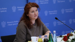 Prezes Związku Polaków w Kazachstanie Katarzyna Ostrowska. Fot. PAP/A. Zawada