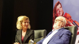 Anne-Sophie Mutter i Krzysztof Penderecki. Fot. Janusz Marynowski/Sinfonia Varsovia