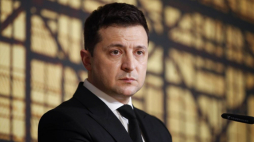 Prezydent Ukrainy Wołodymyr Zełenski. Fot. PAP/EPA