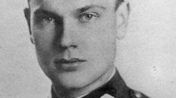 Henryk Żuk, portret w mundurze, lata 30. Źródło: materiały z archiwum prof. Jacka Czaputowicza