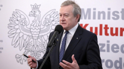 Minister kultury i dziedzictwa narodowego prof. Piotr Gliński. Fot. PAP/T. Gzell
