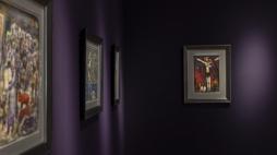 Przestrzeń wystawy Chagall w Muzeum Narodowym w Warszawie. Fot. Bartosz Bajerski/MNW