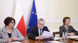 Wicepremier Piotr Gliński na Konferencji Ministrów Kultury Rady Europy. Źródło: MKiDN/fot. D. Matloch