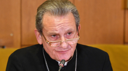 Przewodniczący Komitetu ds. Dialogu z Judaizmem Konferencji Episkopatu Polski bp Rafał Markowski. Fot. PAP/R. Pietruszka