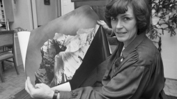 Wanda Rutkiewicz. 1980 r. Fot. PAP/B. Różyc