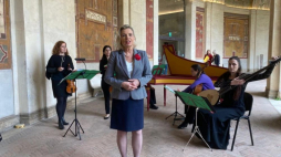 Dzień Polonii i Polaków za granicą w ramach Dni Polskiego Dziedzictwa w Villa Giulia. Źródło: Ambasada RP we Włoszech