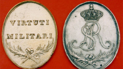 Medal Virtuti Militari z 1792 r. Źródło: Wikipedia Commons