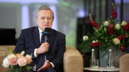 Wicepremier, minister kultury Piotr Gliński. Fot. PAP/Ł. Gągulski