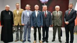 Uroczystość wręczenia Krzyży Wolności i Solidarności. Kraków, 03.06.2022. Fot. Żaneta Wierzgacz (IPN)