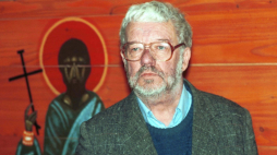 Jerzy Nowosielski, 1995 r. Fot. PAP/J. Bednarczyk