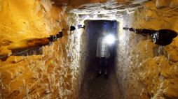 Krzemionki, 19.06.2019. Muzeum archeologiczne i rezerwat „Krzemionki” w Krzemionkach pod Ostrowcem Świętokrzyskim. Fot. PAP/P. Polak