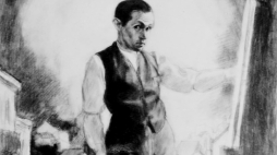 Autoportret Brunona Schulza (1921). Fot. PAP/T. Prażmowski
