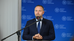 Prezes Instytutu Pamięci Narodowej dr Karol Nawrocki. Fot. PAP/M. Obara