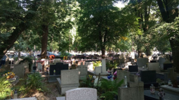 Prace poszukiwawcze na cmentarzu Rakowickim w Krakowie. Fot. IPN