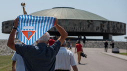 Obchody 78. rocznicy likwidacji niemieckiego obozu koncentracyjnego na Majdanku. Lublin, 22.07.2022. Fot. PAP/W. Jargiło
