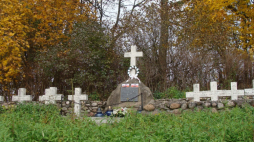 Kwatera żołnierzy AK w Mikuliszkach przed dewstacją. Fot. Marek Zaniewski