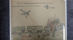 Wystawa „Mamo ja nie chcę wojny!!! Polsko-ukraiński projekt archiwalny” w Warszawie. Fot. PAP/T. Gzell