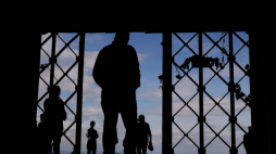 Teren b. niemieckiego obozu koncentracyjnego Buchenwald. Fot. PAP/EPA