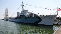Okręt-muzeum ORP Błyskawica w Gdyni. Fot. PAP/M. Gadomski