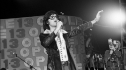 Edward Hulewicz podczas XIII Krajowego Festiwalu Piosenki Polskiej w Opolu. 1975 r. Fot. PAP/Z. Wdowiński