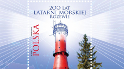 Znaczek Poczty Polskiej „200 lat latarni morskiej Rozewie”