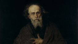 Cyprian Kamil Norwid – portret Pantaleona Szyndlera z 1882 r. W zbiorach Muzeum Narodowego w Warszawie. Fot. PAP/Reprodukcja/J. Grelowski, W. Kryński