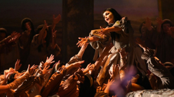 Śpiewaczka Anna Fabrello na próbie medialnej spektaklu „Król Roger” w Operze Bałtyckiej w Gdańsku. Fot. PAP/A. Warżawa