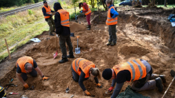 W Zawiasach na Litwie odnaleziono szczątki 14 żołnierzy poległych w latach 1919-1920. Źródło: IPN