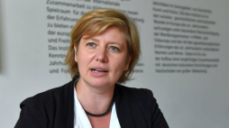 Dyrektor Instytutu Pileckiego w Berlinie Hanna Radziejowska. Fot. PAP/M. Bielecki