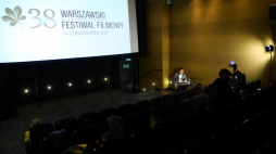 Dyrektor Warszawskiego Międzynarodowego Festiwalu Filmowego Stefan Laudyn na konferencji prasowej nt. 38. WFF. Fot. PAP/R. Guz 