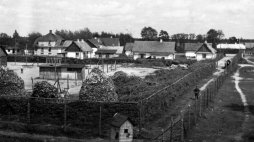 Obóz w Sobiborze, 1943 r. Źródło: Wikipedia Commons