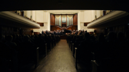 Zwycięzca Ogólnopolskiego Konkursu Pianistycznego im. Fryderyka Chopina Andrzej Wierciński podczas koncertu laureatów w Filharmonii Narodowej. Warszawa, 08.02.2015. Fot. PAP/R. Pietruszka