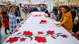 Obchody Dni Świętomarcińskich pod hasłem „Czyń Dobro”. Poznań, 11.11.2022. Fot. PAP/J. Kaczmarczyk